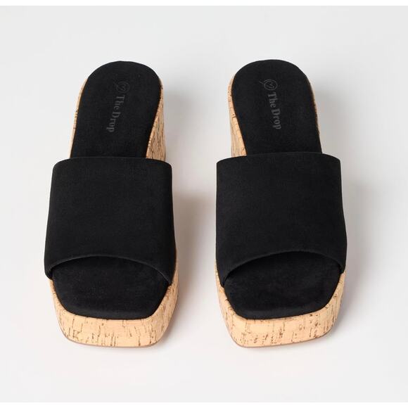 The Drop Women's Black Micro Bertina Platform - Picture 2 of 4